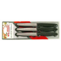 COLTELLO BISTECCA HORECA NERO 6PZ.