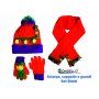 SCIARPA-CAPPELLO-GUANTI SET BIMBI