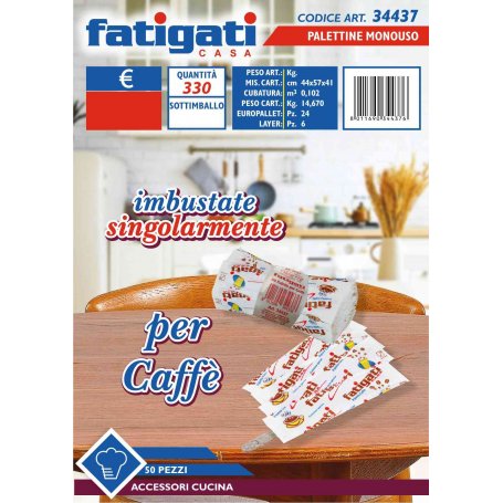 PALETTINE X CAFFÈ MONOUSO IMB.SING.