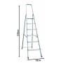 SCALA DOMINA ALLUMINIO 7 GRADINI