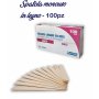 SPATOLA MONOUSO IN LEGNO 100PZ