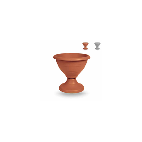 COLONNA BASSA CAMPANA 30CM TERRACOTTA