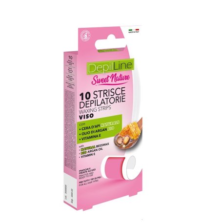 STRISCE DEP. DEPIL LINE VISO 10PZ