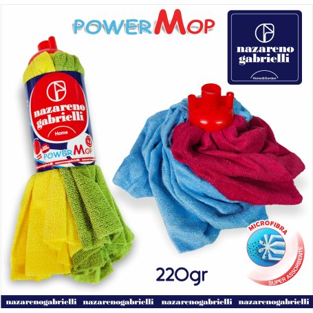 MOP MICROFIBRA 220GR COLOR NG