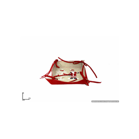 CESTINO BABBO NATALE 24X24CM