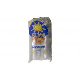 BICCHIERI 200CC ELIOS TRASP.100PZ