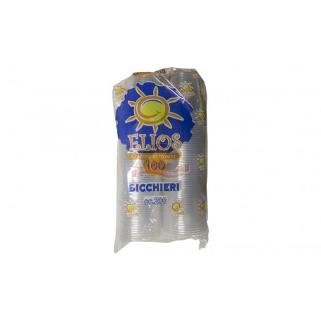BICCHIERI 200CC ELIOS TRASP.100PZ
