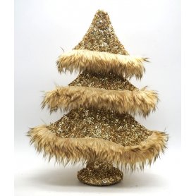 ALBERO NATALE C/PAILETTES 40X30X13.5