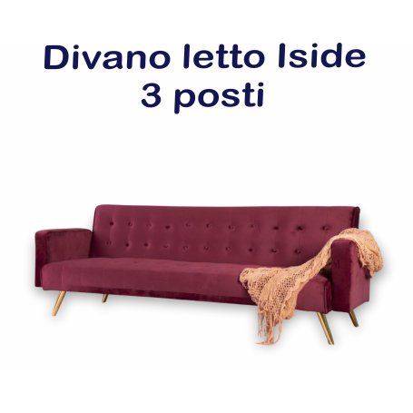 DIVANO LETTO ISIDE 3 POSTI