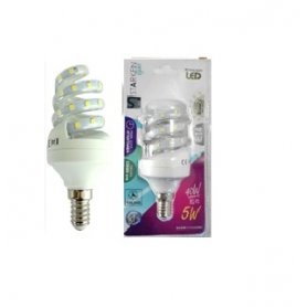 LAMP. LED SPIRALE 9W E14 L.FREDDA