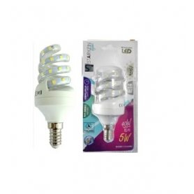 LAMP. LED SPIRALE 5W E14 L.FREDDA