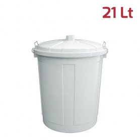 BIDONE C/COPERCHIO MAXI BIN 21LT COL.ASS