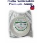 PIATTO RIUTILIZZ.PREMIUM FONDO 20PZ