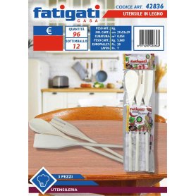 UTENSILE LEGNO 3PZ