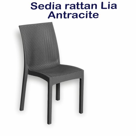 SEDIA RATTAN LIA ANTRACITE NG