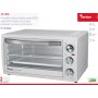 FORNO 45LT STATICO E VENTILATO BIANCO