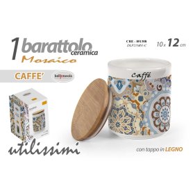 BARATTOLO MOSAICO 10X12 CAFFE