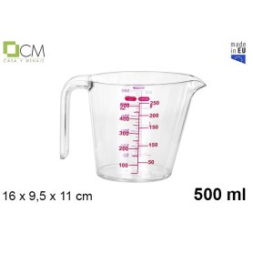 BROCCA IN PLASTICA GRADUATA 500ML