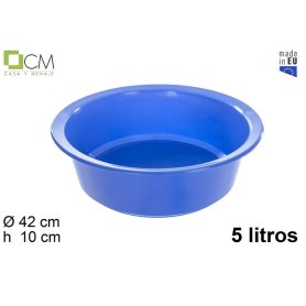 BACINELLA ROTONDA BLU 5LT