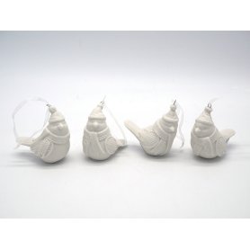 UCCELLINO BIANCO APPEND.H.6,5X7X4,5