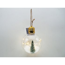 SFERA TRASPARENTE DA APP.D.10CM C/LUCI