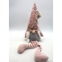 GNOMO PANNO H.58CM C/CAPPELLO PAILLETTES