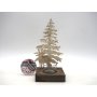 P.CANDELA BASE LEGNO 21.5X11X9 C/ALBERO
