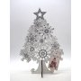ALBERO LEGNO 31X20.5 C/GHIACCI NEVE+STEL