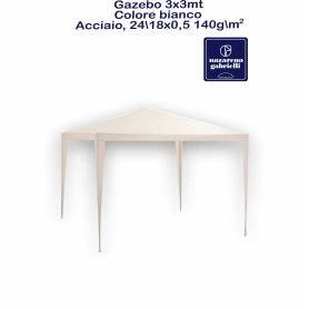 GAZEBO MT.3X3 BIANCO NG