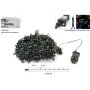 MINILUCCIOLE 1400LED MULTIC.C/GIOCO LUCI