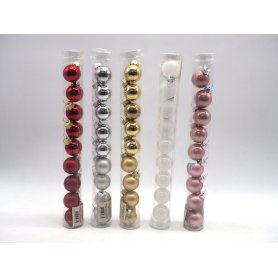 TUBO ACETATO C/9 PALLE COLORI ASS.