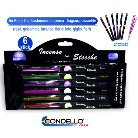 DEO BASTONCINI INCENSO 48PZ