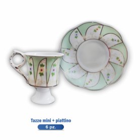 TAZZINA MINI C/PIATTINO 6PZ