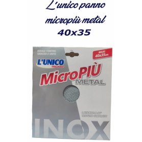 L'UNICO PANNO MICROPIU' METAL 40X35