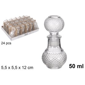 BOTTIGLIA VETRO LIQUORI LAGOS 50ML