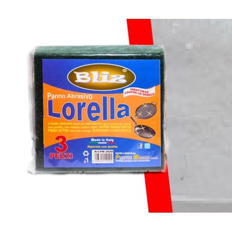 SPUGNA BLIZ LORELLA 3PZ