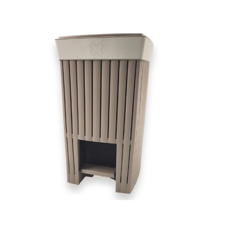 PATTUMIERA DOGA 20LT C/PED.CAPPUCCINO