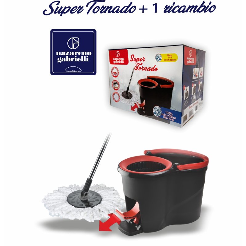 Confezione da 3 testine di ricambio per mocio Libman Tornado