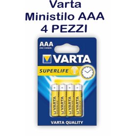 VARTA Z.C.MINISTILO AAA 4PZ