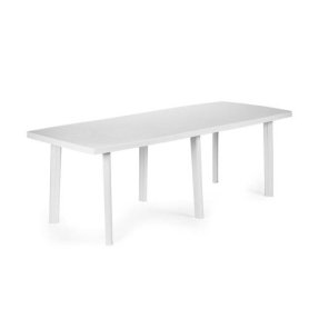 TAVOLO TRIO BIANCO 216X90X72
