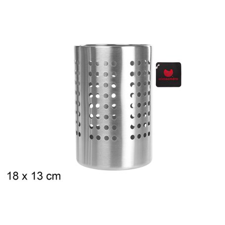 PORTAPOSATE ACCIAIO INOX 18X13