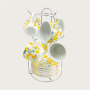TAZZINA CAFFE' C/P 6PZ+ESP.LEMON