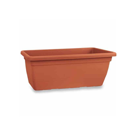 FIORIERA RETT.ANTHEA D.80 TERRACOTTA