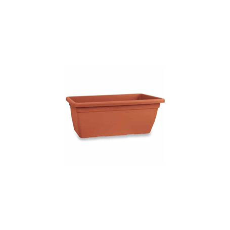 FIORIERA RETT.ANTHEA D.80 TERRACOTTA