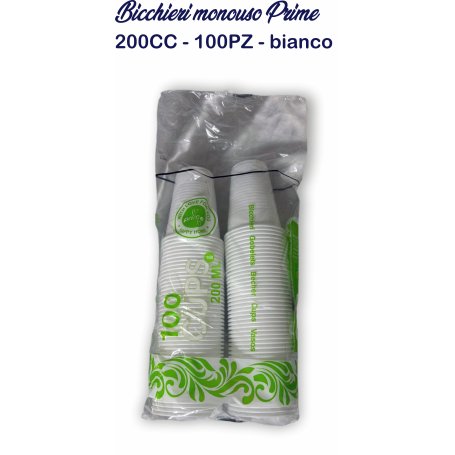 BICCHIERI 200CC PRIME 100PZ