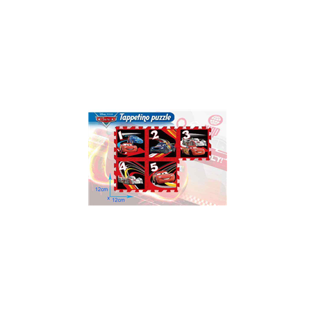 TAPPETINO PUZZLE 5PZ. CARS 1-5