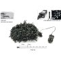 MINILUCCIOLE 1400LED BIANCO C/GIOCO LUCI