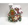 CASA C/BABBO NATALE C/LUCE-SUONO