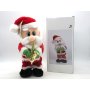 BABBO NATALE C/MUSICA-MOV.H.35 C/SASSOFO
