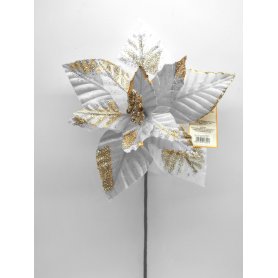 STELLA NATALE VELLUTO/ORGANZA C/PERLINE